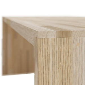Bellevue-bord i eg