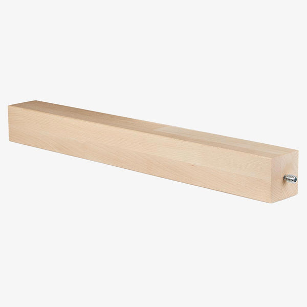 Bøg bordben 80x80mm