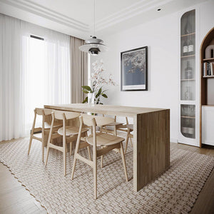 Bellevue-bord i eg