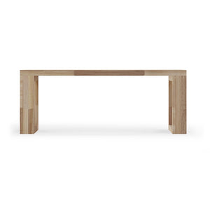 FRAMES-bænk i mahogni