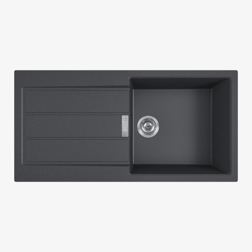 Franke vask carbon black S2D 611-100