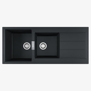 Franke vask carbon black S2D 621 Vendbar