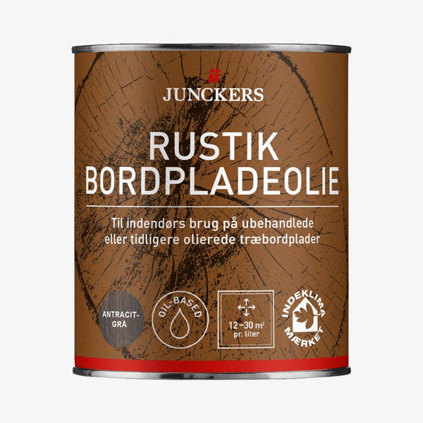 Junckers Rustik Bordpladeolie, Antracitgrå