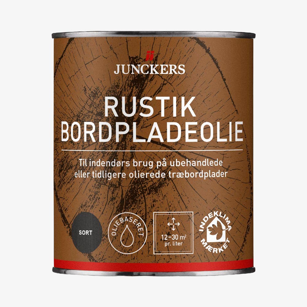 Junckers Rustik Bordpladeolie, Sort