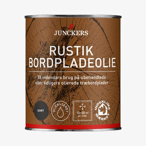 Junckers Rustik Bordpladeolie, Sort