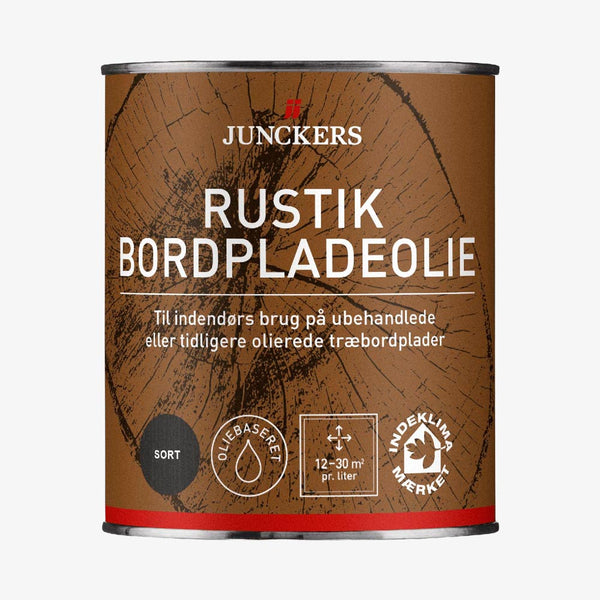 Junckers Rustik Bordpladeolie, Sort