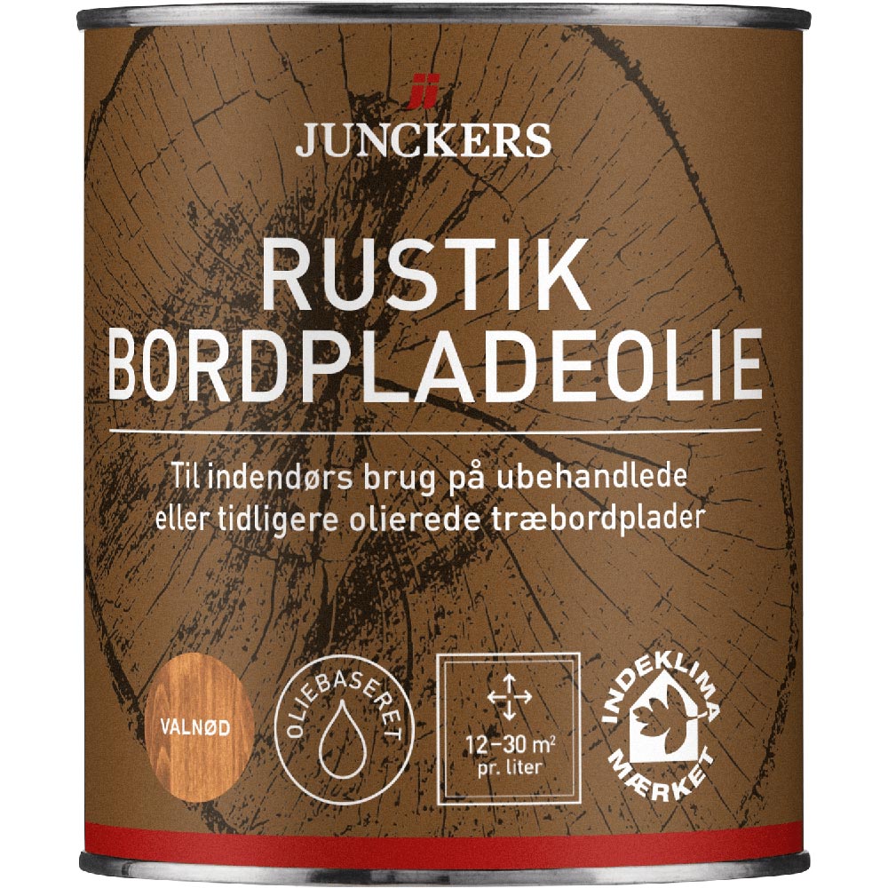 Junckers Rustik Bordpladeolie, Valnød