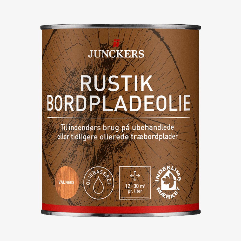Junckers Rustik Bordpladeolie, Valnød