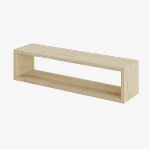 Reol i ask lys, 1 rum, 177,5x710x177,5mm