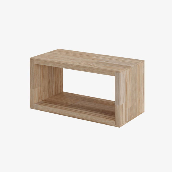 Reol i eg, 1 rum, 177,5x355x177,5mm