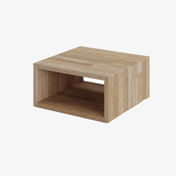Reol i eg, 1 rum, 177,5x355x355mm