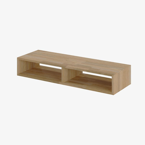 Reol i eg, 2 rum, 177,5x1065x355mm