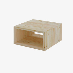 Reol i fyr, 1 rum, 177,5x355x355mm