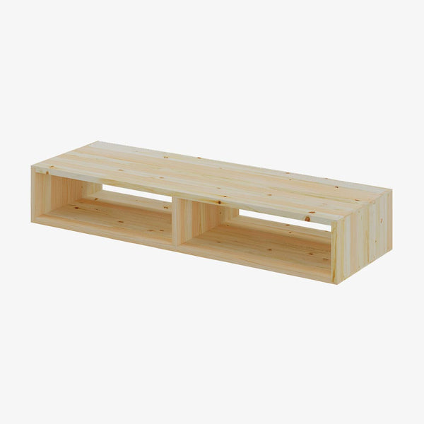 Reol i fyr, 2 rum, 177,5x1065x355mm