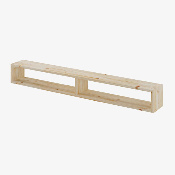 Reol i fyr, 2 rum, 177,5x1420x177,5mm