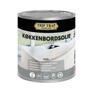 Trip Trap køkkenbordsolie, hvid