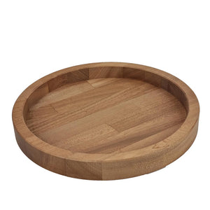 Rund bakke i 40mm MAHOGNI, Ø350mm