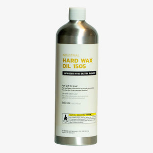 0,5 l Hardwax 1505, Hvid olie