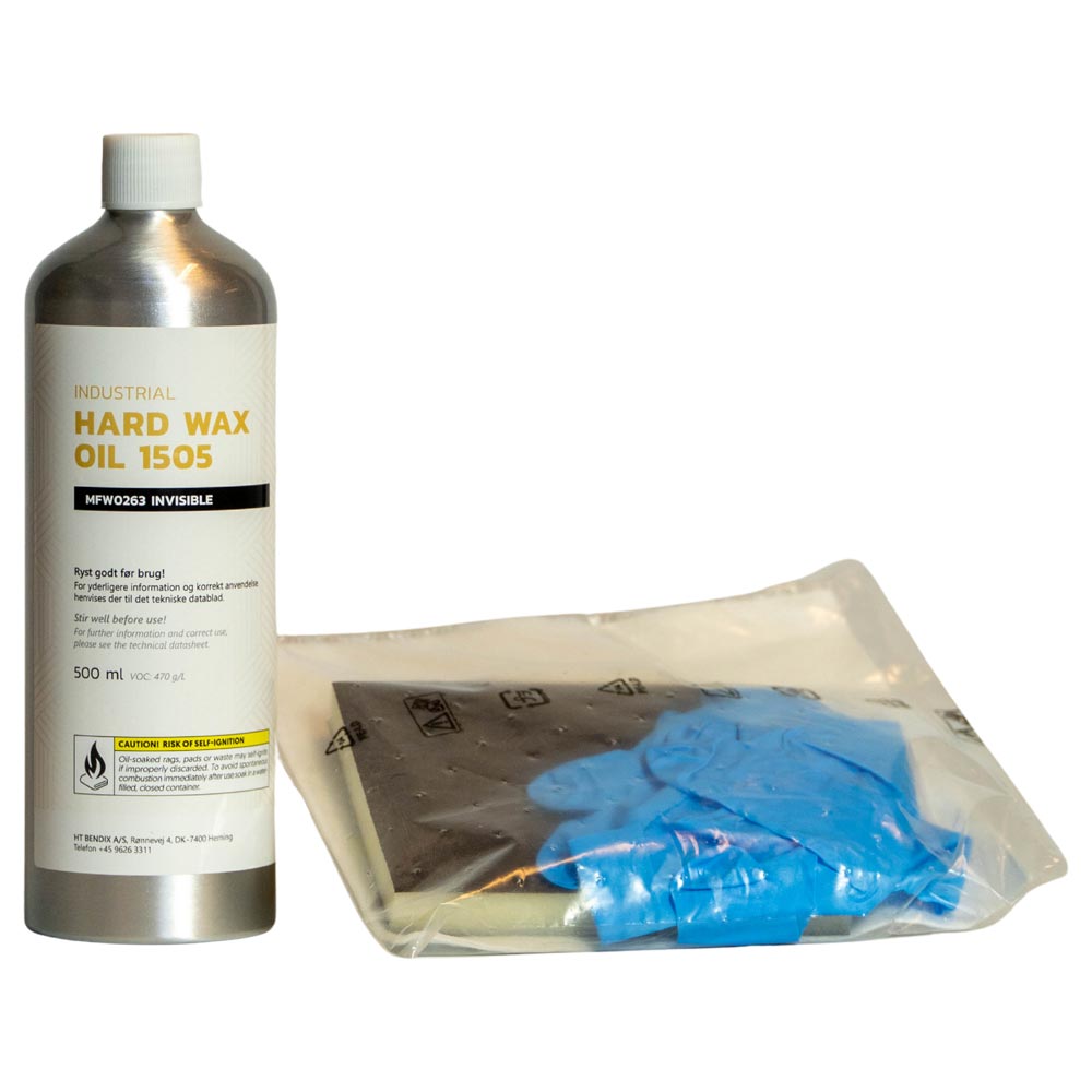 0,5 l Hardwax 1505, Invisible olie