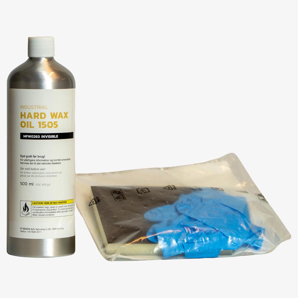 0,5 l Hardwax 1505, Invisible olie