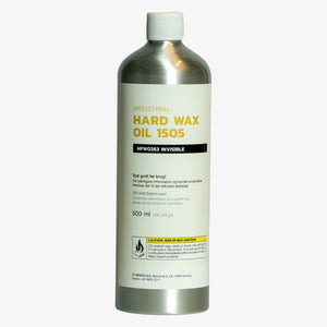 0,5 l Hardwax 1505, Invisible olie