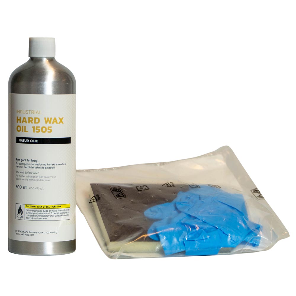 0,5 l Hardwax 1505, Natur olie
