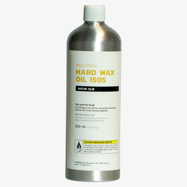 0,5 l Hardwax 1505, Natur olie