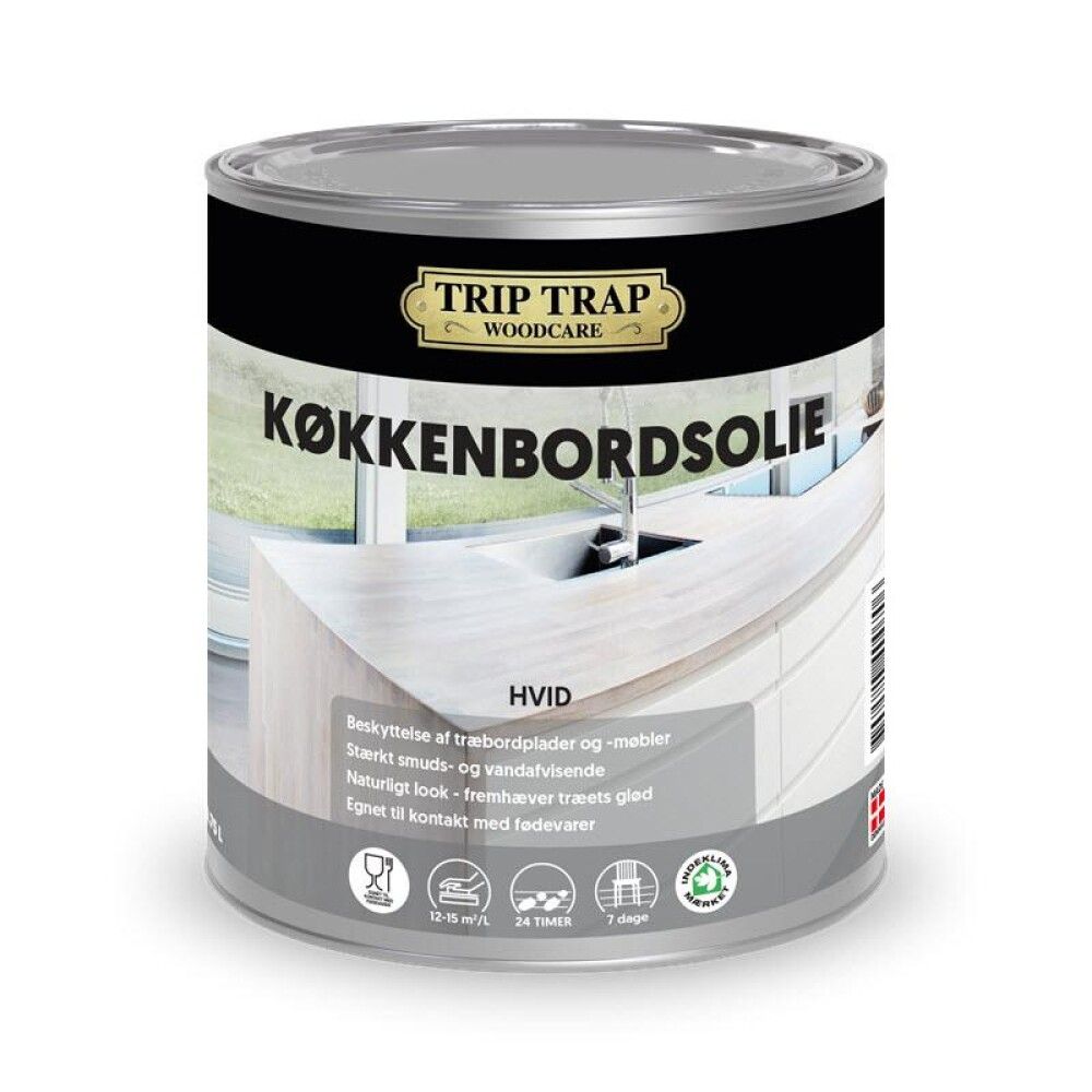 Trip Trap Køkkenbordsolie, hvid