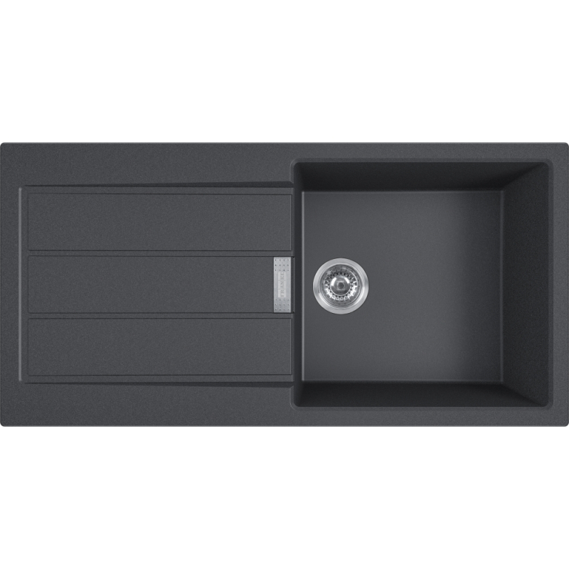 Vask S2D 621 Carbon Black Vendbar billede til print