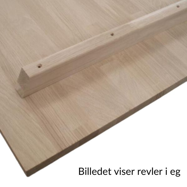 Revle/stiver i valnød 860mm billede til print